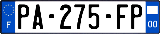 PA-275-FP
