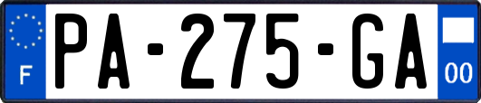 PA-275-GA