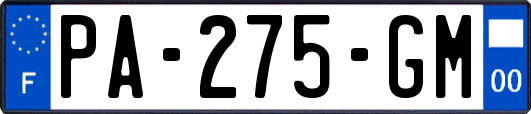 PA-275-GM