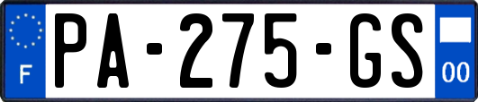 PA-275-GS