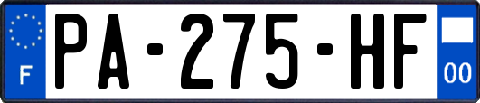 PA-275-HF
