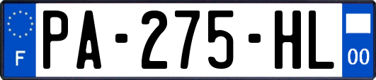 PA-275-HL