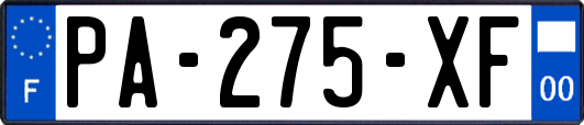 PA-275-XF