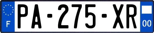 PA-275-XR