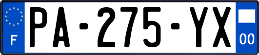 PA-275-YX