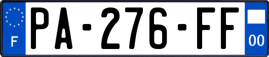 PA-276-FF