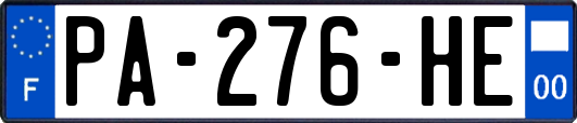PA-276-HE