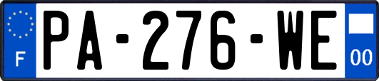 PA-276-WE