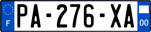 PA-276-XA