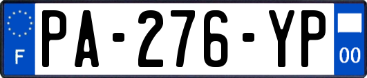PA-276-YP