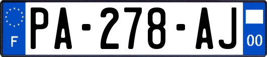 PA-278-AJ