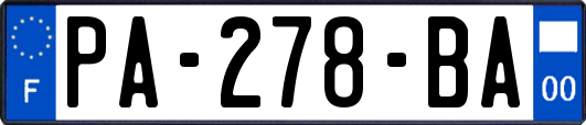 PA-278-BA