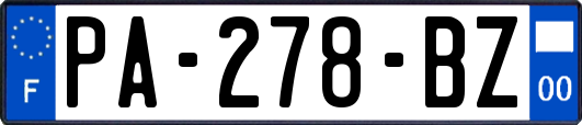 PA-278-BZ