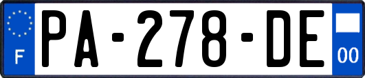 PA-278-DE