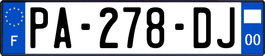 PA-278-DJ