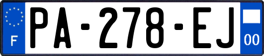 PA-278-EJ