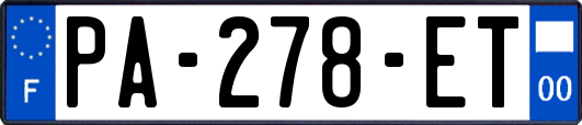 PA-278-ET