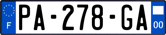 PA-278-GA