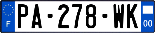 PA-278-WK