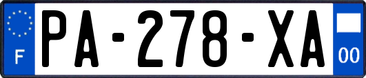 PA-278-XA