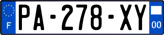 PA-278-XY