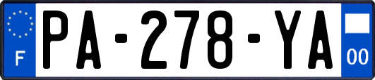 PA-278-YA