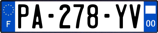 PA-278-YV