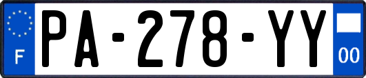 PA-278-YY
