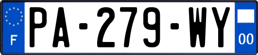PA-279-WY