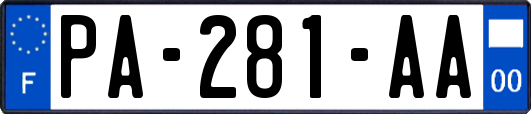 PA-281-AA
