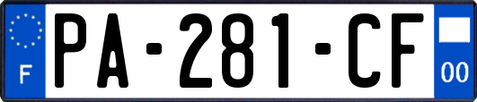 PA-281-CF