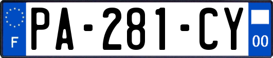 PA-281-CY