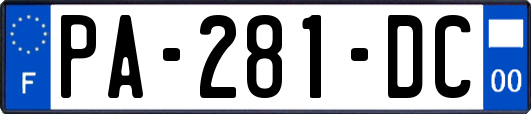 PA-281-DC