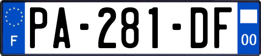 PA-281-DF