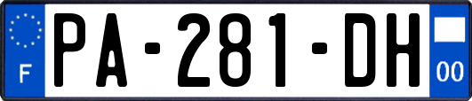 PA-281-DH