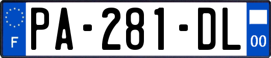 PA-281-DL