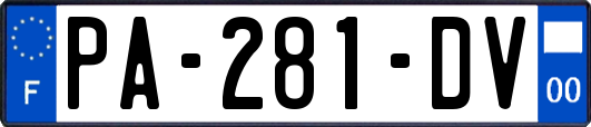 PA-281-DV