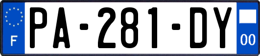 PA-281-DY