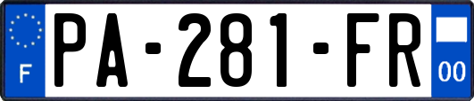 PA-281-FR
