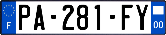 PA-281-FY