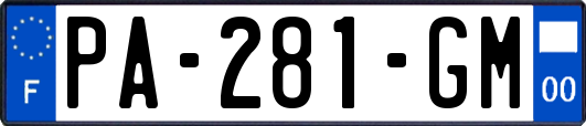 PA-281-GM
