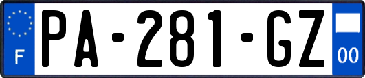 PA-281-GZ