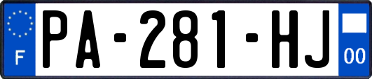 PA-281-HJ