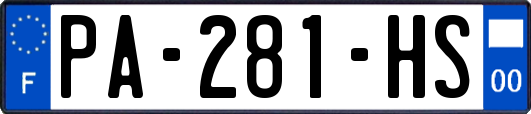 PA-281-HS