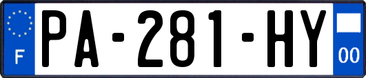 PA-281-HY