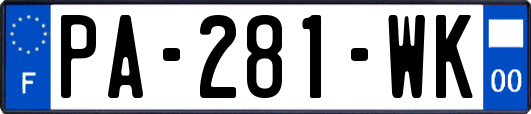 PA-281-WK
