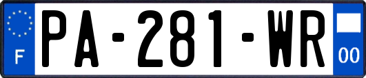 PA-281-WR