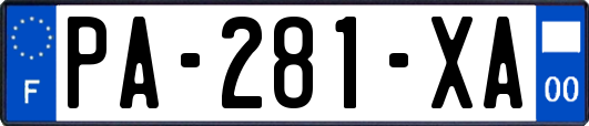 PA-281-XA