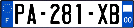 PA-281-XB