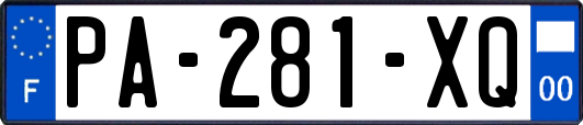 PA-281-XQ